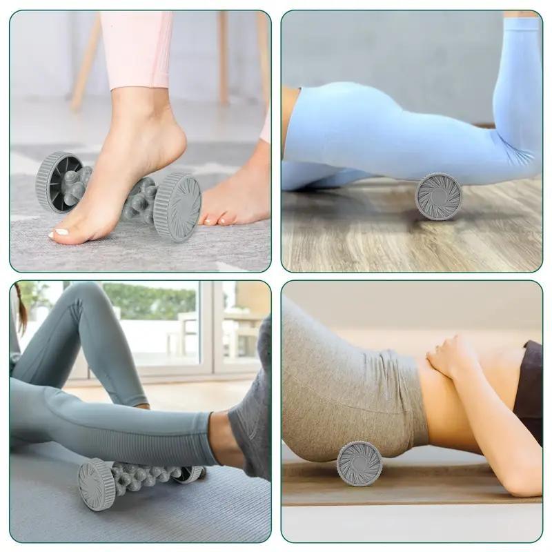 Foot Roller for Plantar Fasciitis Relief, Manual Deep Tissue Foot Massager, Foot Stimulation Massage Tool for Arch or Heel Recovery, Christmas Gift