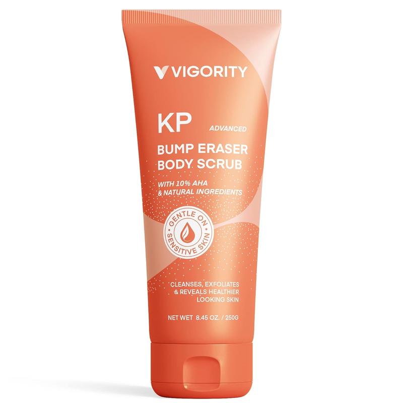 KP Bump Eraser Body Scrub, Keratosis Pilaris Treatment, Strawberry Legs Treatment, for Women & Men Exfoliation