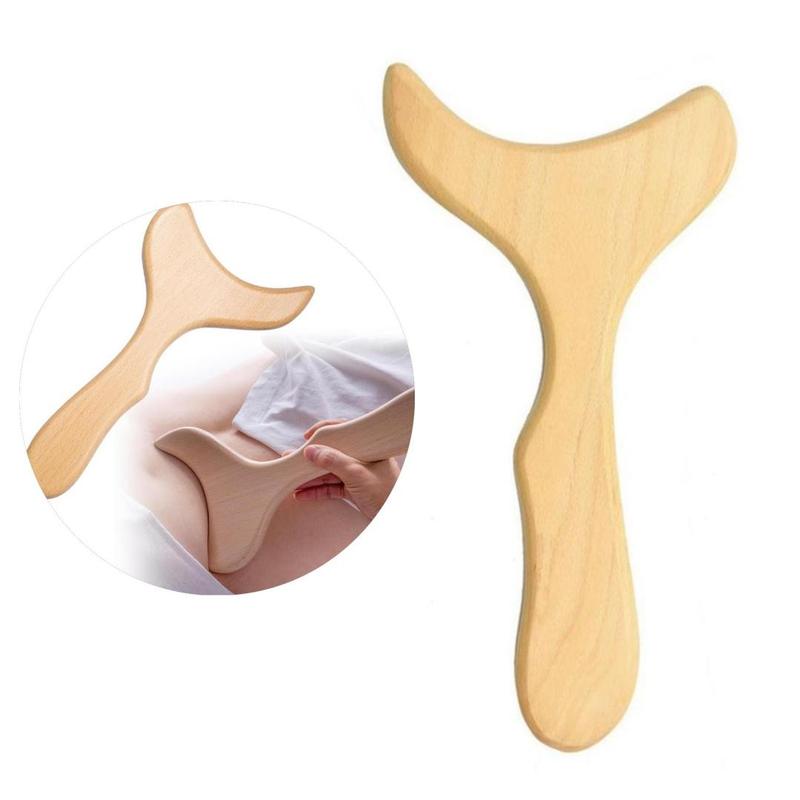 Wooden Gua Sha Board, 1 Count Fish Shaped Manual Massage Tool, Body Massage Tool for Muscle Tension Release, Skin Care Tool for Women