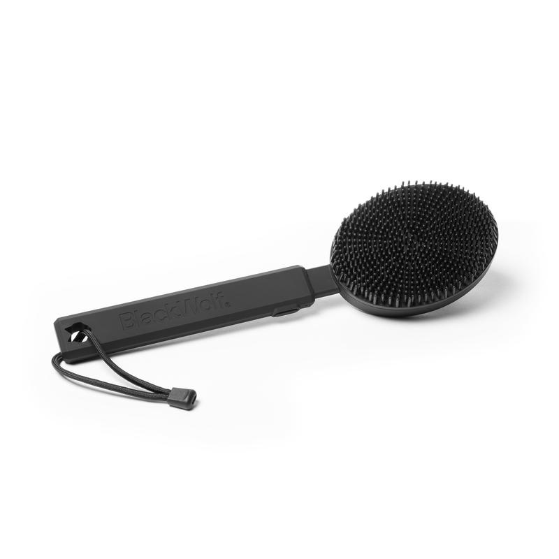 Black Wolf Sonic Scrubber Pro - Vibrating Face and Body Brush, Water Resistant, 4 Settings, 2 Speeds & 2 Modes