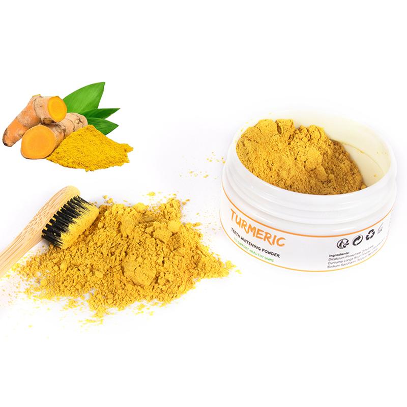 Natural Turmeric Teeth Powder, Natural Toothpaste Alternative Oral Whitening