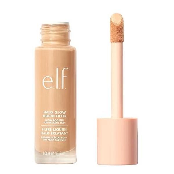 e.l.f. Halo Glow Liquid Filter, Complexion Booster For A Glowing, Soft-Focus Look Concealer Flawless