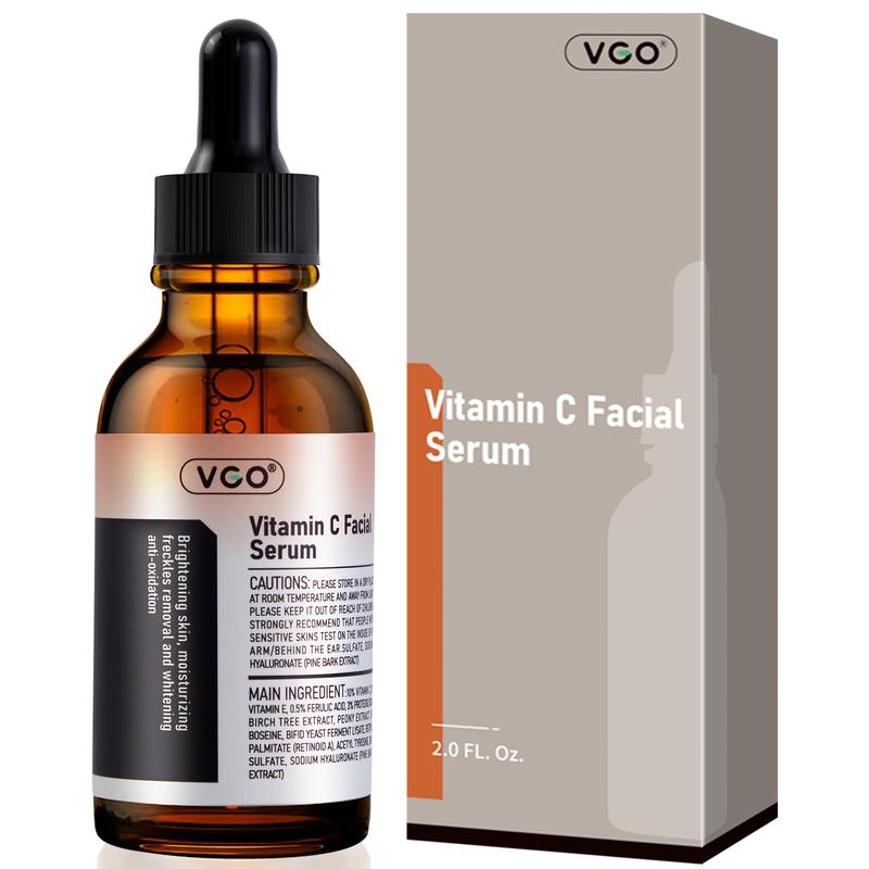 VGO Facial Serum Essence Skin carecream-A Daily Cleanser Skin Repair Gentle Comfort 30ml Facial Serums Set Reduces Facial Fine Lines Hydrate Cleansing Moisturize Moisturizer Hydrate skincare Moisture Hydrating Vitamin C Facial care kit repair set