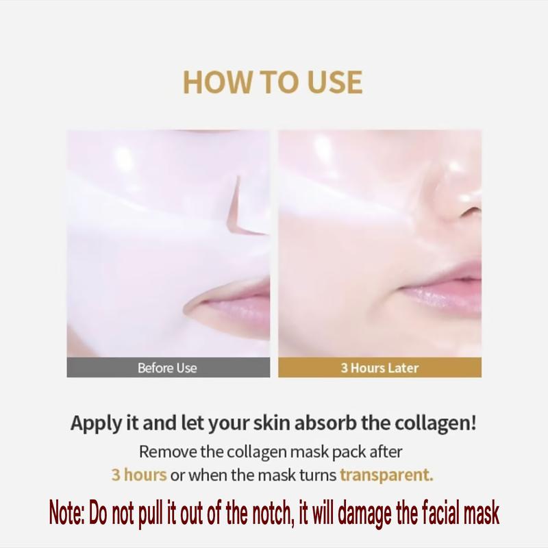 12PCS THE OVERNIGHT Deep Collagen Power Boosting Mask | THE OVERNIGHT COLLAGEN MASK | Firming Facial Mask