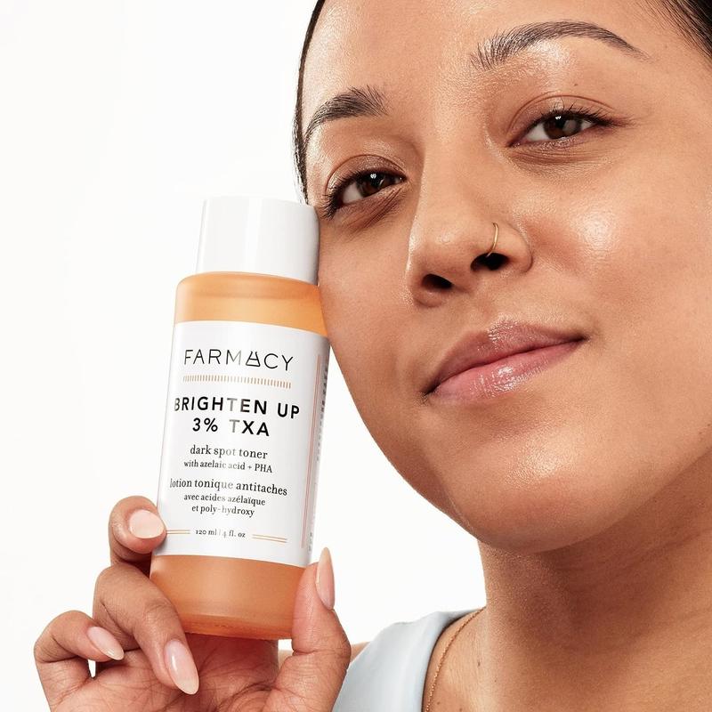 Farmacy 3% TXA Brightening Toner for Face - Powerful Dark Spot Corrector & Face Toner with Azelaic Acid & PHA, 120ml