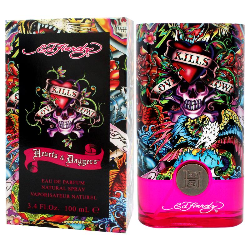 Ed Hardy Hearts Daggers by Christian Audigier for Women - 3.4 oz EDP Spray