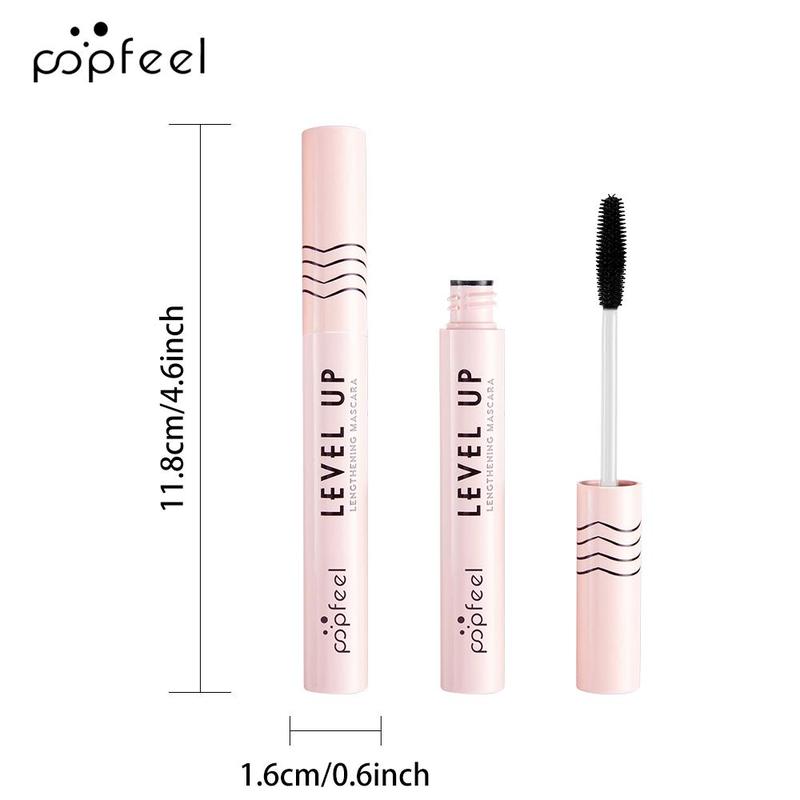 Popfeel Long Lasting Waterproof Mascara, 1 3 5 7 Counts Lash Lengthening Mascara Stick for Vanity Makeup Desk, Professional Eyelash Extension Essence Mascara for Women, Eyelash Cosmetic