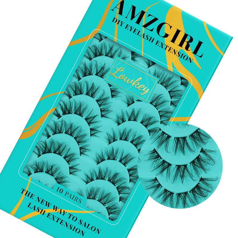 Clearance AMZGIRL Lash 10 Pairs Eyelash Clusters (Lowkey)