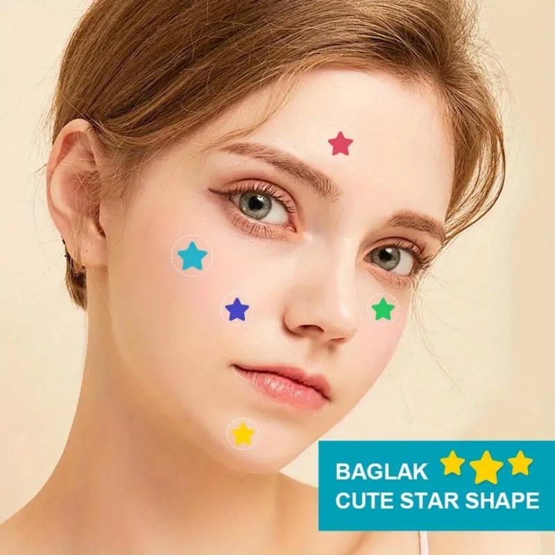 Star Shaped Acne Patches, 240pcs set Invisible Acne Cover Patches, Facial Skin Care Products for Women & Men, Christmas Gift