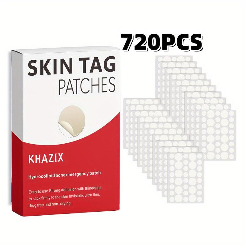 Acne Patches, 720pcs box Invisible Acne Cover Patches, Hydrocolloid Acne Patches, Skin Care Products for Face, Body, Back, Neck, Shoulder