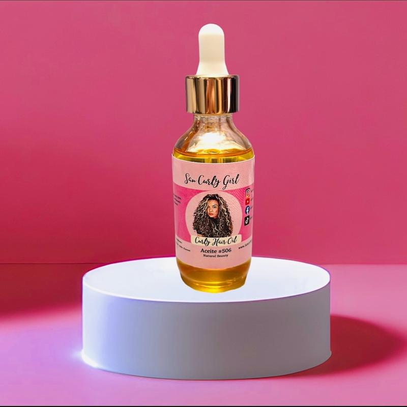 Sancurlygirl  Curly Hair Oil Alcohol Free