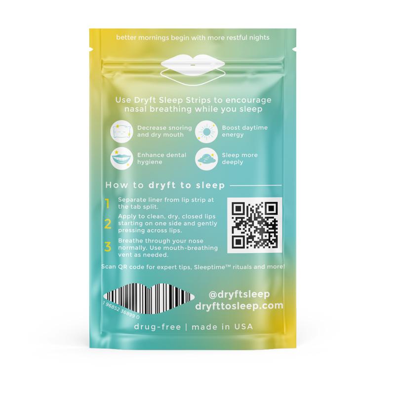 Dryft Sleep Mouth Tape for Sleep (30 Pack)