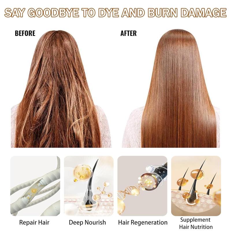 500ML Blonde  Brown Hair Dye Shampoo 3 in 1  +100% Grey Hair Coverage-Natural Herbal Ingredients Haircare Product for Hair Color