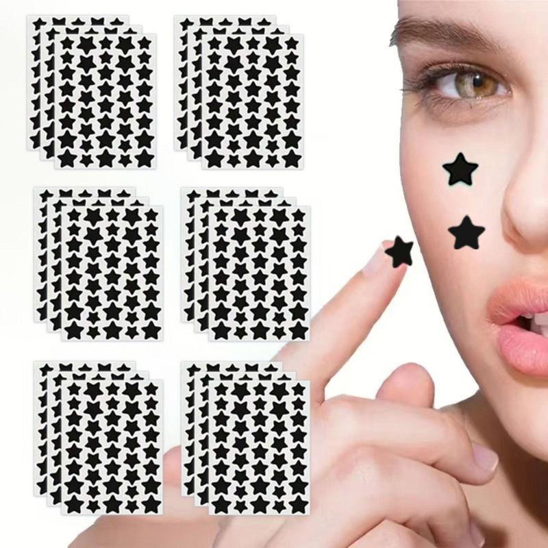 Star Shaped Acne Cover Patches, Gentle & Non-irritating Acne Patches, Invisible Face Skin Care Patches for Women & Men