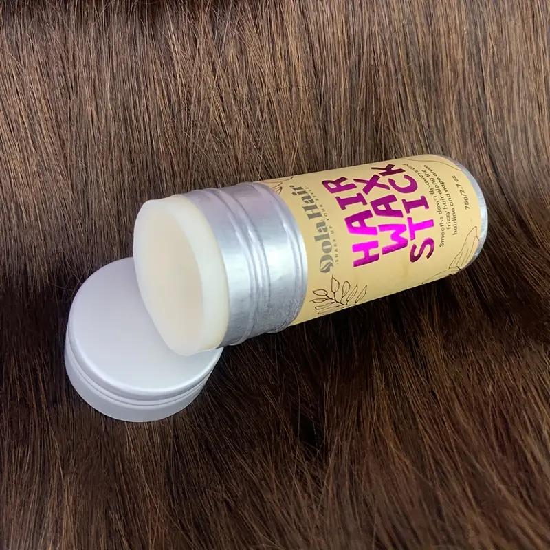 Hair Smoothing Wax Stick - Non-Greasy Styling for Flyaways, Wigs, and Hair Pomade with Plant-Derived Squalane for Soft, Silky, and Manageable Hair Gel Haircare Argan Argan Oil