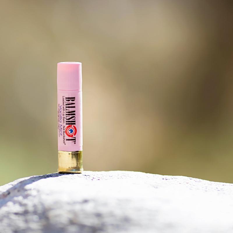 Pure Pink Vanilla Mint Lip Balm Balmshot 100% Moisturizing Lip Balm