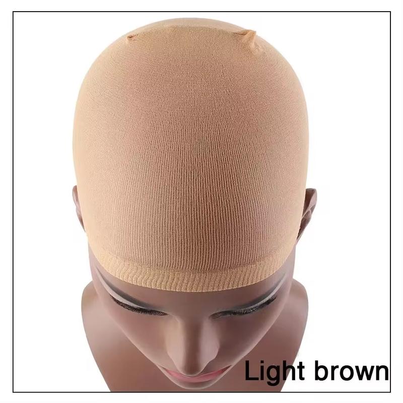 1 pack (2pcs) Wig Cap Hairnet Hair Mesh Wig Weaving Cap Stretchable Elastic Hair Net