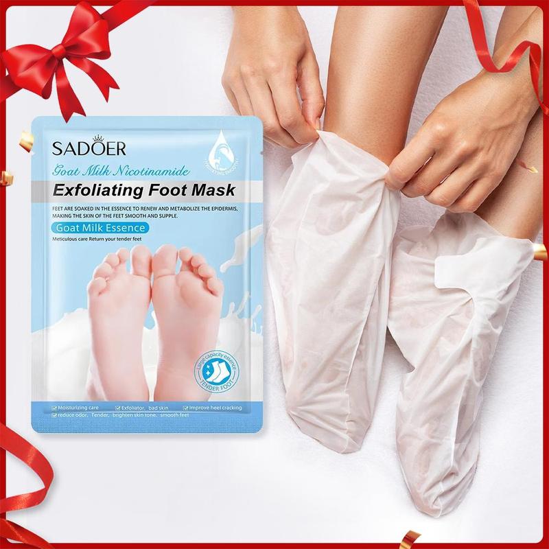 Simply Exfoliating Foot Mask, 1 Pair Natural Moisturizing Foot Mask, Exfoliating Foot Care Mask, Foot Hard Skin Remover Mask, Callus Remover, Skincare Tools