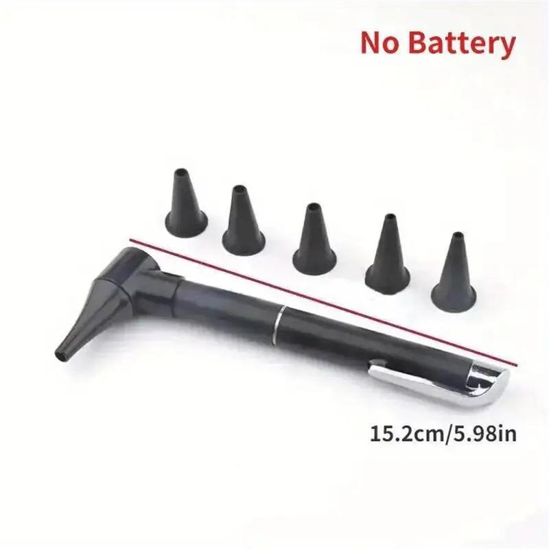 Ear Cleaner Tool, Ear Light Otoscope Medical Diagnostic Magnifying Pen, Ear Nose Throat Clinical Care Light Protect Tool