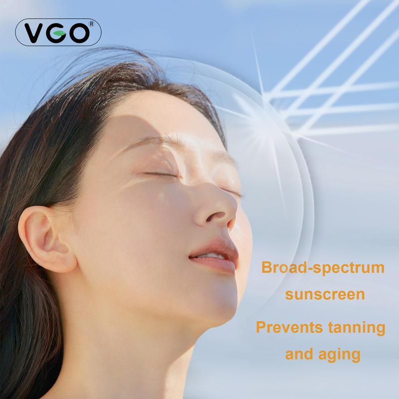 VGO-Universal Tinted Moisturizer SPF 50+ Earthy yellow liquid It can be used as foundation liquid-A Facial Skincare