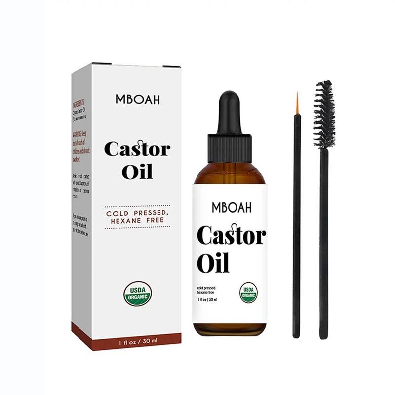 Comfort Hydrate Castor Oil, Cold Pressed Hydrating Natural Oil for Revitalizes Eyelashes, Eyebrows, Hair, Moisturizing Hair Care Product for Women & Men Gift, Christmas Gift