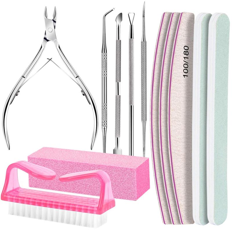 Care Kit,  Files 100 180,  Buffer Block, Cuticle Nippers, Cuticle Trimmer, Cuticle Pusher,  Tools,  Kit, Pedicure & Manicure Tools,  Prep Kit, Manicure Kit for Women