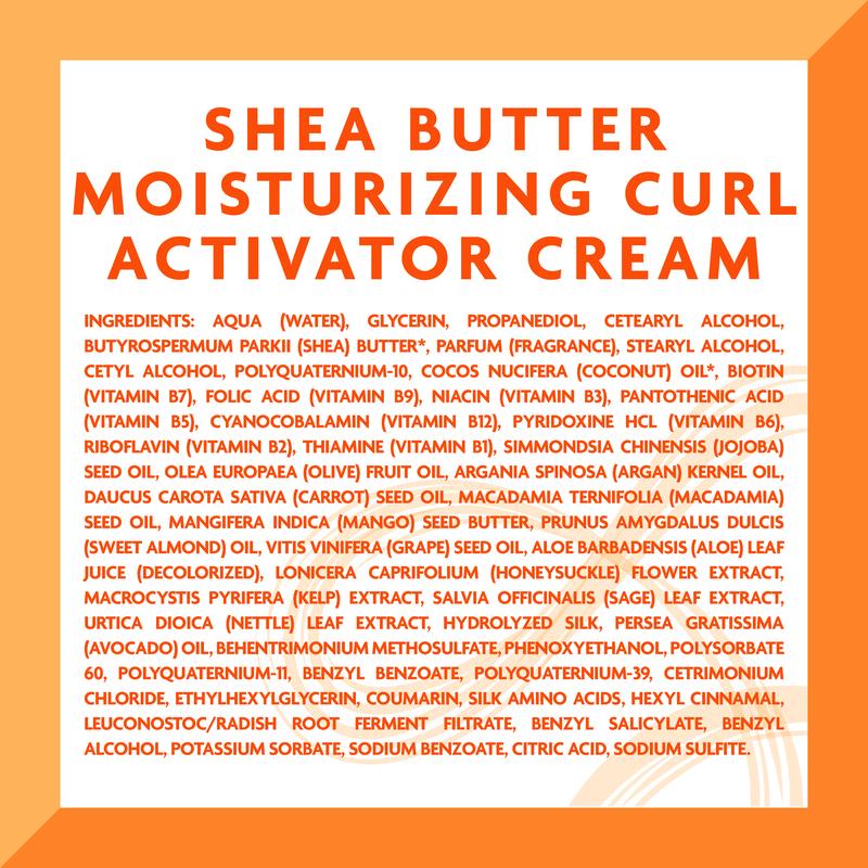 Cantu Shea Butter Moisturizing Curl Activator Cream for Natural Hair, 12 Oz - Haircare, Gel