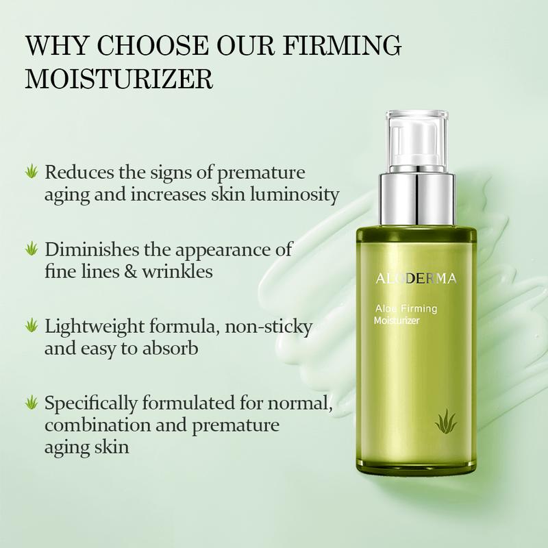 ALODERMA Aloe Firming Skin Toner Made with Organic Fresh Aloe Vera Juice and Natural Botanicals to Diminish the Appearance of Fine Lines & Wrinkles - 4.2 Oz