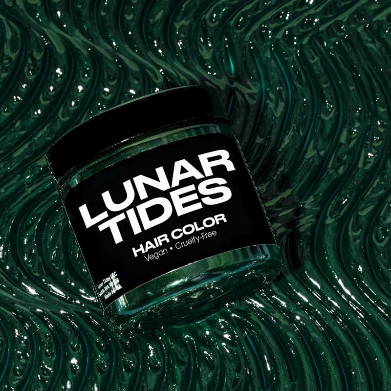 Lunar Tides Dark Green Hair Color Semi-permanent - Juniper Hair Dye Haircare Hair Dye Haircare