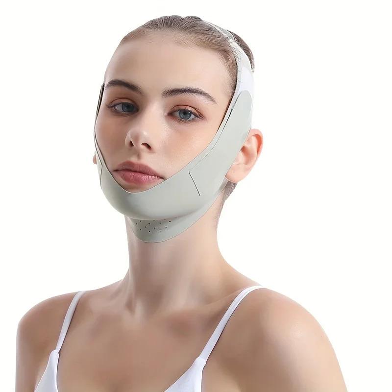 Reusable Face Slimming Bandage V Line Face Shaper Women Chin Cheek Lift Up Belt Facial Massage Strap Face Skin Care Beauty Tools