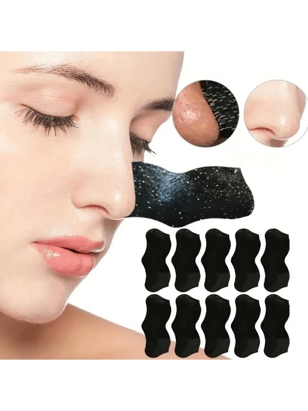 10pcs Blackhead Remover Strips For Deep Cleansing Of Nose, Face And Skin With Spots, Pores Skincare Comfort face slimming beautyblenders face slimming face slimming softening pink tiktok shop