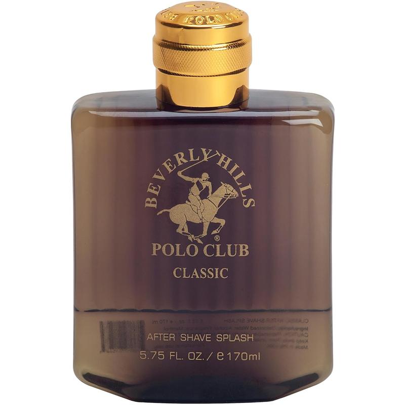 Beverly Hills Polo Club After Shave Lotion for Men with Designer Fragrance Scents Sexy Blaze Blue Classic BHPC 5.75 oz (Blue) Blue5.75 Fl Oz (Pack of 1)