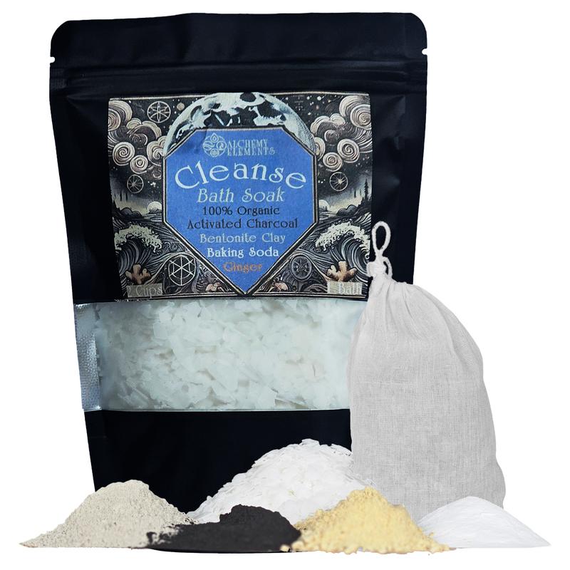 Alchemy Elements Bath Soak Collection Set to Relax, Cleanse, Soothe, Comfort Women's Relaxation Spa Gift Set body care