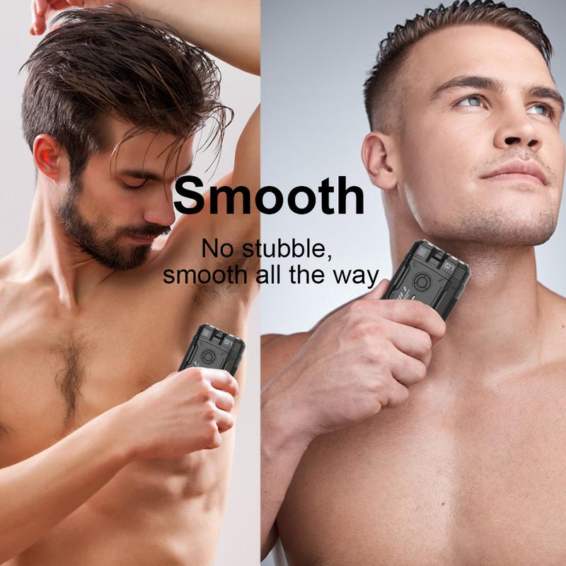 GHH K002 Electric Mechanical Beard Shaver for Men - Portable Shaver with Large Battery Capacity IP7 Waterproof Rechargeable Comfort