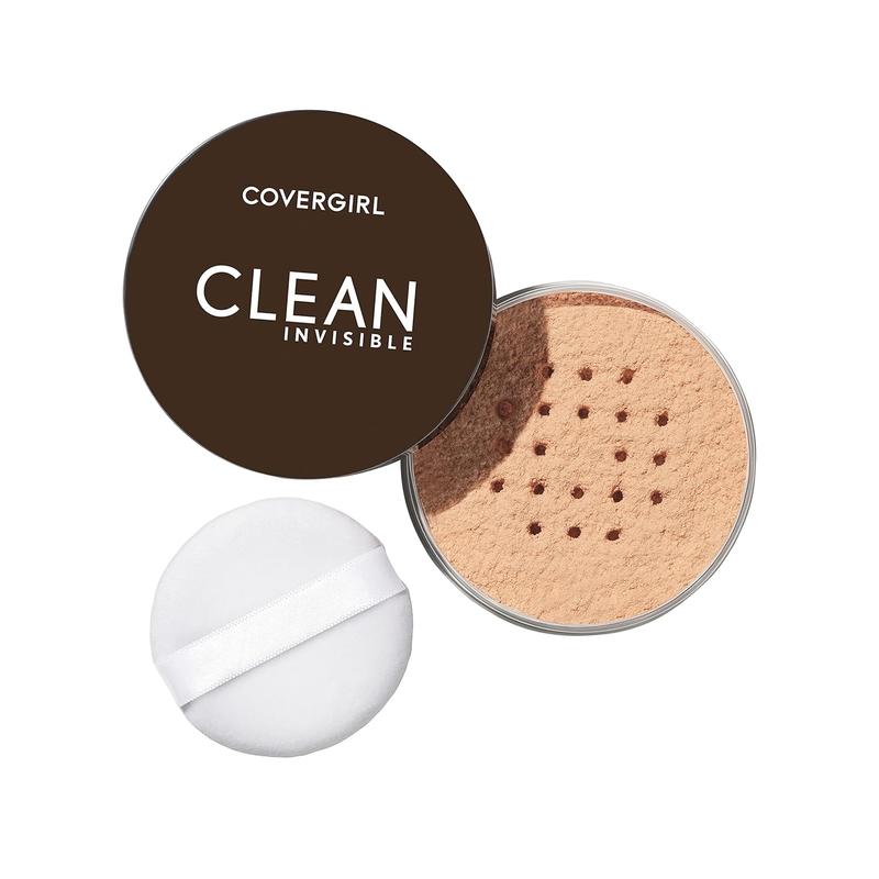 Clean Invisible Loose Powder - Loose Powder, Setting Powder, Vegan Formula - Translucent Medium, 18g (0.63 oz)