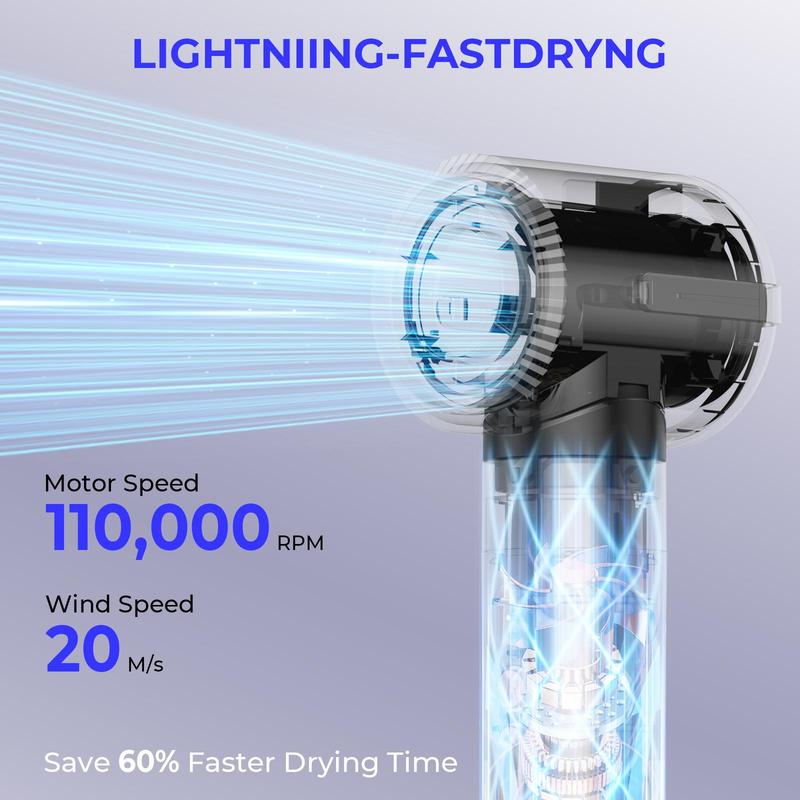 7 in 1 High-speed Multifunctional Hair Dryer, 1 Count Hair Dryer with Accessories, Hair Styling Tool for Home & Salon Use