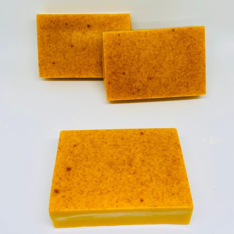 Lemon Turmeric & Kojic Acid Brighetning Soap,Dark Spot Remover, Kojic Acid Soap