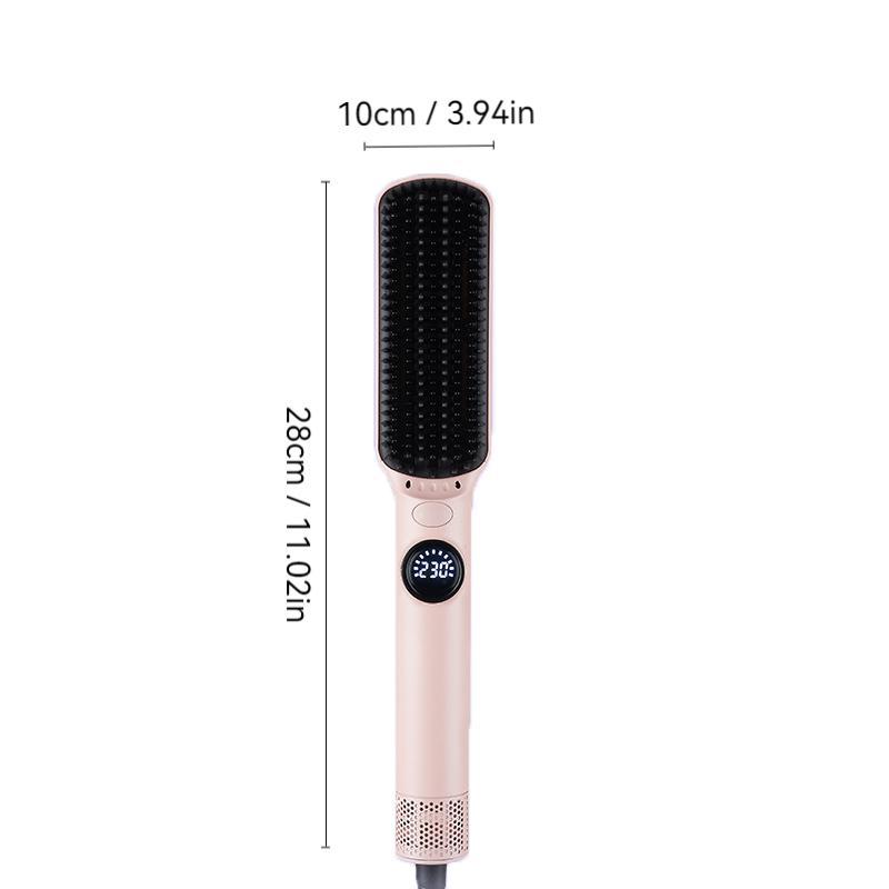 Electric Hair Straightening Comb, 1 Count Anti-scald Electric Hair Curler, Multifunctional Automatic Styling Comb, Hair Styling Tool for Women & Girls