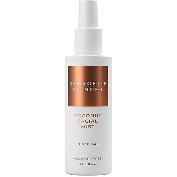 Coconut Facial Mist - Hydrating, Long-Lasting Makeup Setting Spray with Moisturizing Antioxidants for Dewy Matte Face, Protects and Plumps Dehydrated Skin - 4.2 oz