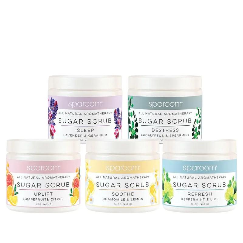 sparoom ALL NATURAL Sugar Scrub, 16oz