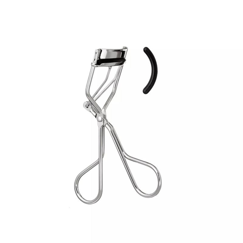 E.L.F. Mechanical Eyelash Curler with Silicone Rubber Pads for Natural Looking Lashes Makeup Mascara Cosmetic