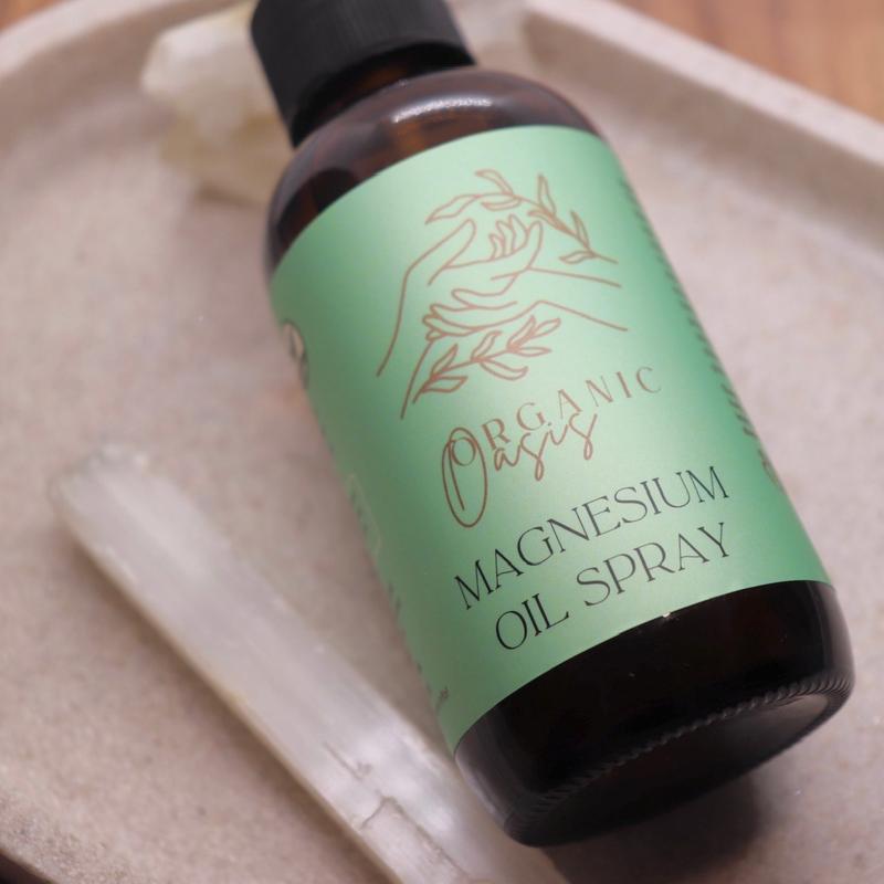 Organic Magnesium Oil Spray, Organic Shop Oasis Skincare Body Care Daily