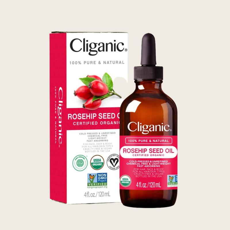 Organic Rosehip Seed Oil for Skin Repair and Hydration - Hydrate Nourishing Skincare body oil