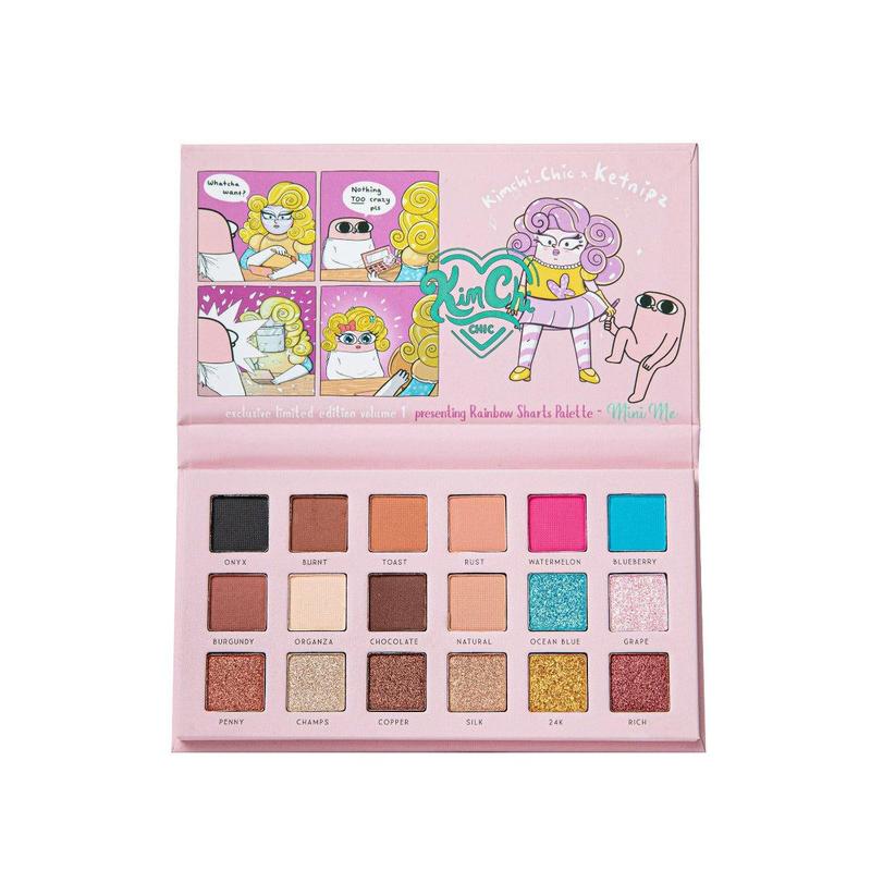 KETNIPZ X KIMCHI Rainbow Sharts Mini Me Eyeshadow Palette