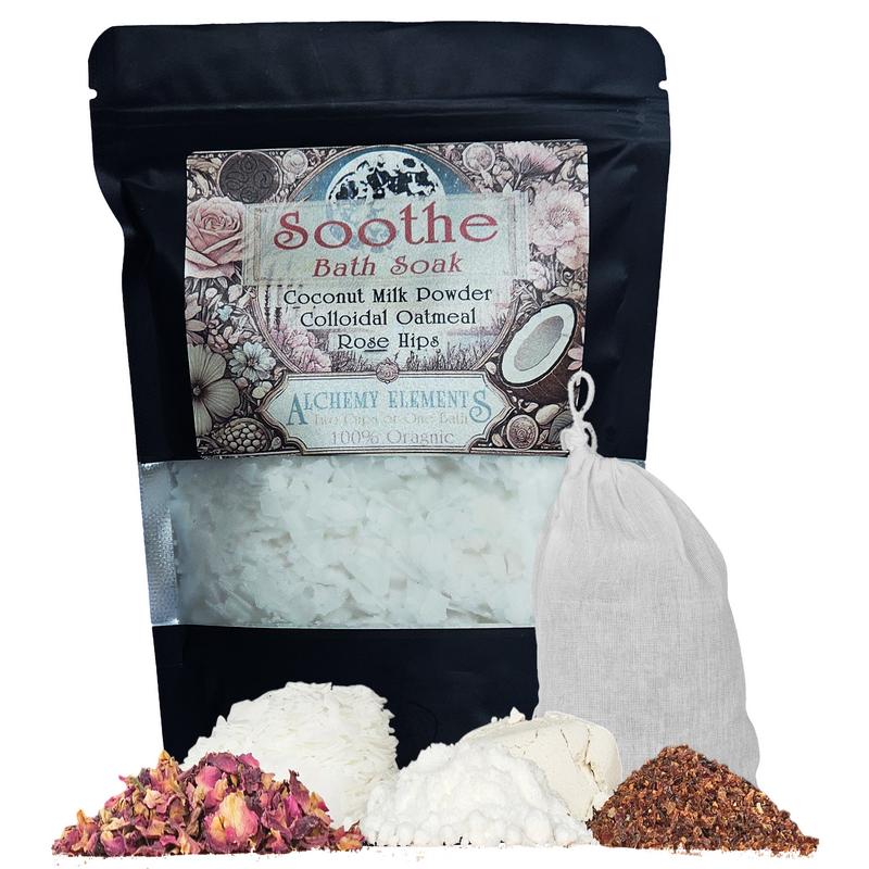 Alchemy Elements Bath Soak Collection Set to Relax, Cleanse, Soothe, Comfort Women's Relaxation Spa Gift Set body care