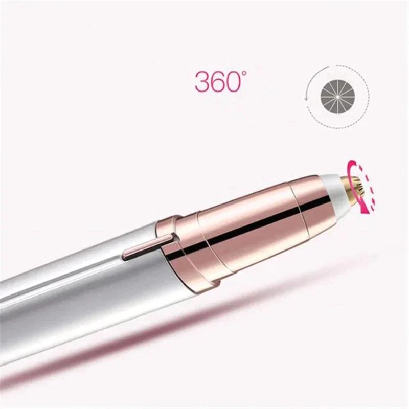 Electric Eyebrow Trimmer - Mini Precision Micro-Blade Technology for Painless Hair Removal - Durable