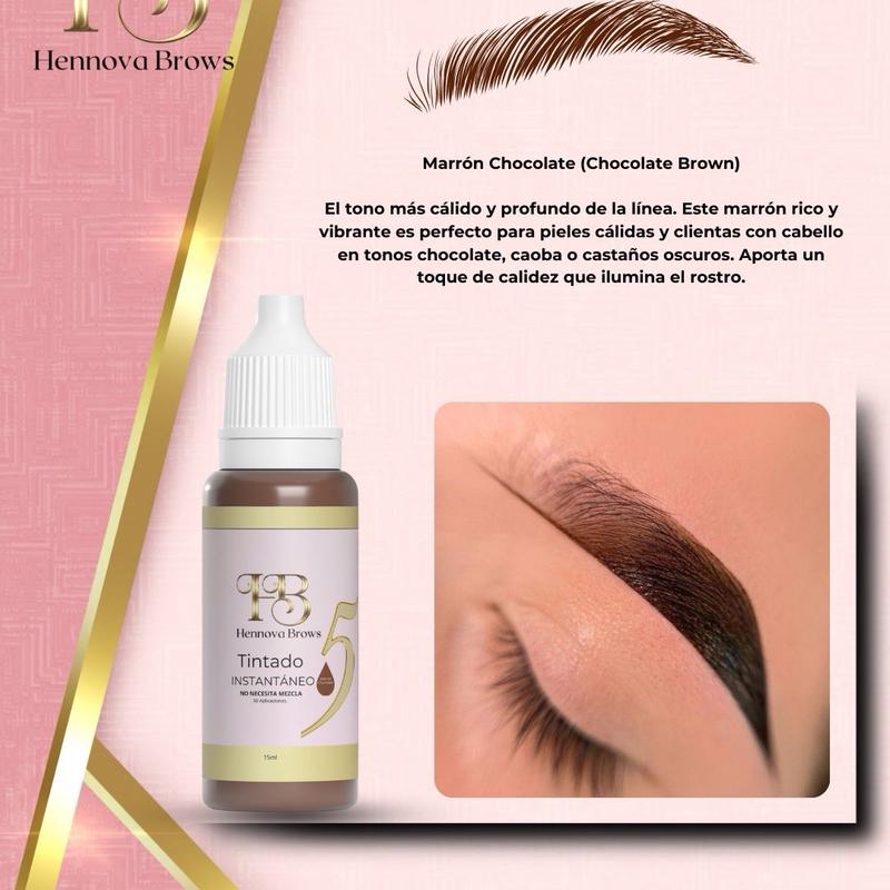 Instant eyebrow tint HennovaBrows