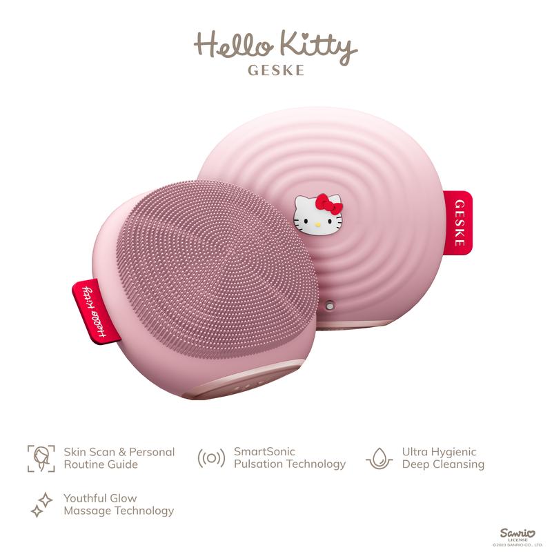 GESKE - Hello Kitty Sonic Facial Brush | 4 in 1