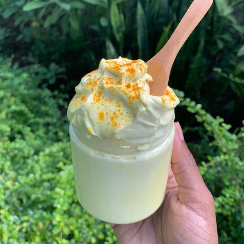 TURMERIC HONEY AND ORANGE BODY BUTTER