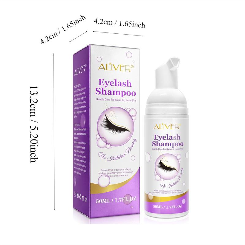 Eyelash Shampoo, 1 Count Lash Mascara Remover, Eyelash Makeup Remover, Eyelash Cleaning Supplies